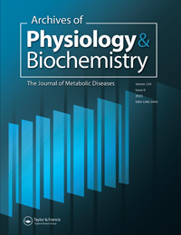 Cover image for Archives of Physiology and Biochemistry, Volume 129, Issue 6, 2023