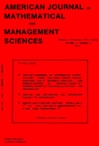 Cover image for American Journal of Mathematical and Management Sciences, Volume 3, Issue 3, 1983