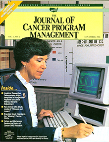 Cover image for Oncology Issues, Volume 1, Issue 2, 1986
