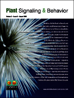 Cover image for Plant Signaling & Behavior, Volume 3, Issue 8, 2008