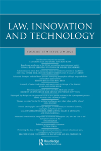 Cover image for Law, Innovation and Technology, Volume 15, Issue 2, 2023