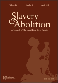 Cover image for Slavery & Abolition, Volume 35, Issue 3, 2014