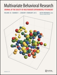 Cover image for Multivariate Behavioral Research, Volume 43, Issue 4, 2008