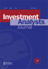 Cover image for Investment Analysts Journal, Volume 51, Issue 3, 2022