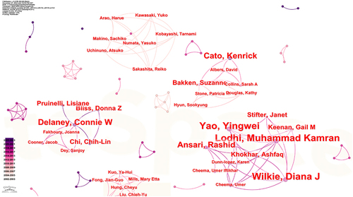 Figure 4 Co-Authors’ network (2002–2023).