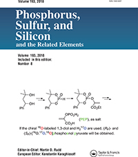 Cover image for Phosphorus, Sulfur, and Silicon and the Related Elements, Volume 193, Issue 8, 2018