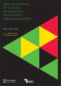 Cover image for African Journal of Science, Technology, Innovation and Development, Volume 14, Issue 5, 2022