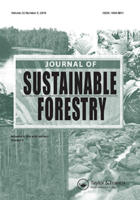 Cover image for Journal of Sustainable Forestry, Volume 37, Issue 5, 2018