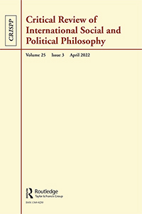 Cover image for Critical Review of International Social and Political Philosophy, Volume 25, Issue 3, 2022
