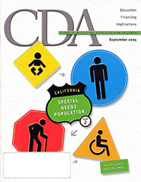 Cover image for Journal of the California Dental Association, Volume 33, Issue 9, 2005