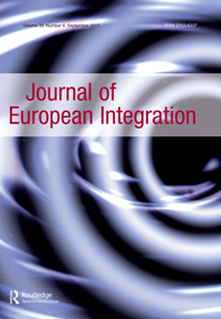 Cover image for Journal of European Integration, Volume 39, Issue 6, 2017