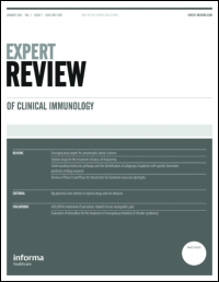 Cover image for Expert Review of Clinical Immunology, Volume 15, Issue 12, 2019