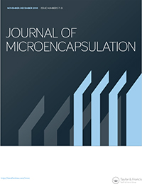 Cover image for Journal of Microencapsulation, Volume 35, Issue 7-8, 2018