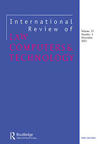 Cover image for International Review of Law, Computers & Technology, Volume 35, Issue 3, 2021