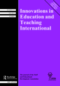 Cover image for Innovations in Education and Teaching International, Volume 54, Issue 5, 2017