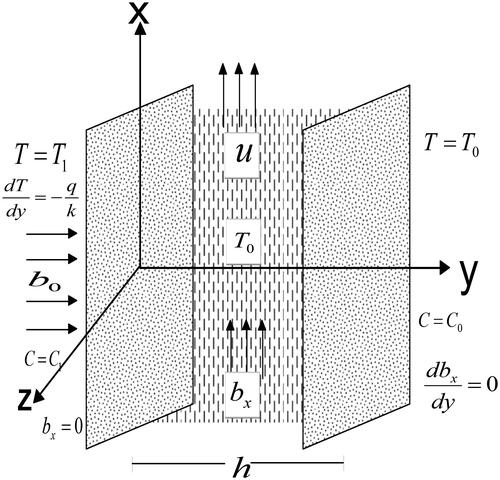 Figure 1. Flow configuration.