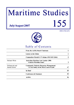 Cover image for Australian Journal of Maritime & Ocean Affairs, Volume 2007, Issue 155, 2007