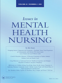 Cover image for Issues in Mental Health Nursing, Volume 42, Issue 4, 2021