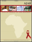 Cover image for African Journal of AIDS Research, Volume 13, Issue 4, 2014