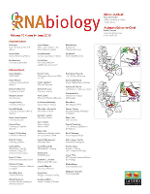 Cover image for RNA Biology, Volume 10, Issue 6, 2013