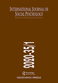 Cover image for International Journal of Social Psychology, Volume 35, Issue 1, 2020