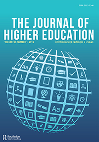 Cover image for The Journal of Higher Education, Volume 90, Issue 1, 2019