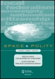 Cover image for Space and Polity, Volume 2, Issue 2, 1998