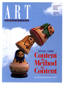 Cover image for Art Education, Volume 48, Issue 1, 1995