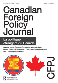 Cover image for Canadian Foreign Policy Journal, Volume 29, Issue 2, 2023