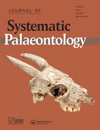 Cover image for Journal of Systematic Palaeontology, Volume 18, Issue 9, 2020