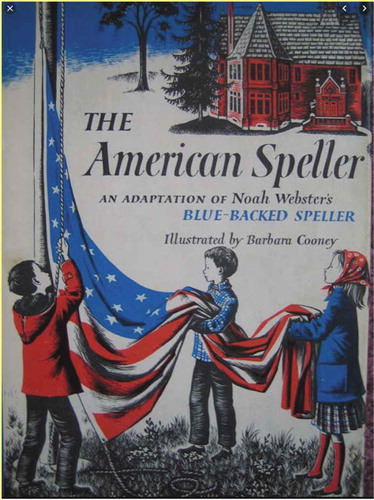 Figure 3. Cover of The American Speller: An Adaptation of Noah Webster’s Blue-Backed Speller (Cooney & Webster, Citation1960).
