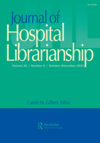 Cover image for Journal of Hospital Librarianship, Volume 23, Issue 4, 2023