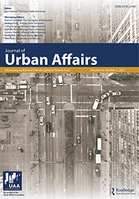 Cover image for Journal of Urban Affairs, Volume 43, Issue 3, 2021