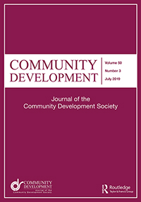 Cover image for Community Development, Volume 50, Issue 3, 2019