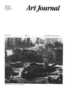 Cover image for Art Journal, Volume 45, Issue 1, 1985