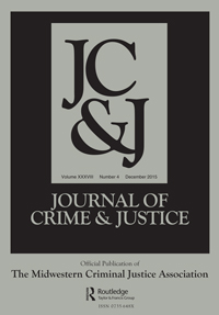 Cover image for Journal of Crime and Justice, Volume 38, Issue 4, 2015
