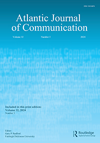 Cover image for Atlantic Journal of Communication, Volume 32, Issue 3, 2024