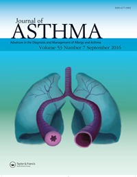 Cover image for Journal of Asthma, Volume 53, Issue 7, 2016