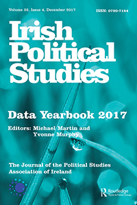 Cover image for Irish Political Studies, Volume 32, Issue 4, 2017