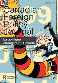 Cover image for Canadian Foreign Policy Journal, Volume 20, Issue 2, 2014