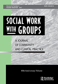 Cover image for Social Work With Groups, Volume 40, Issue 4, 2017