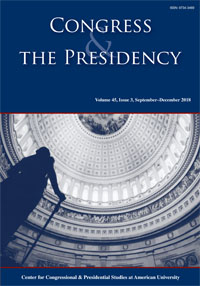 Cover image for Congress & the Presidency, Volume 35, Issue 2, 2008