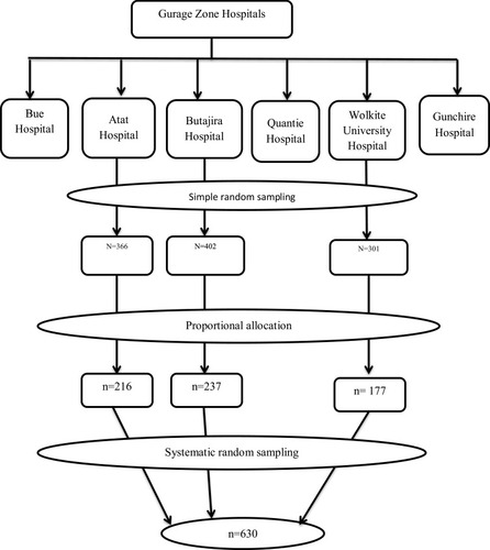 Figure 1 Schematic presentation of sampling procedure.