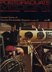 Cover image for Postgraduate Medicine, Volume 56, Issue 4, 1974