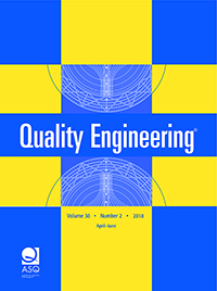 Cover image for Quality Engineering, Volume 30, Issue 2, 2018