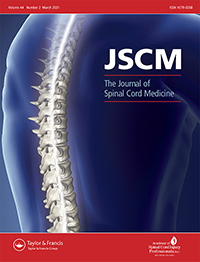 Cover image for The Journal of Spinal Cord Medicine, Volume 44, Issue 2, 2021