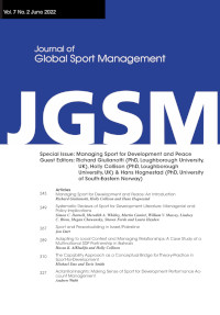 Cover image for Journal of Global Sport Management, Volume 7, Issue 2, 2022
