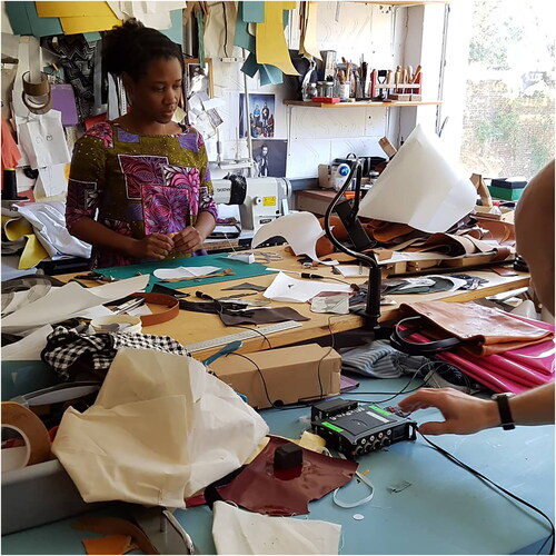 Figure 5. Jasmine Carey is the first crafter featured in the Maker Stories discussing her experiences and journey in craft. Image credit: Karen Patel.