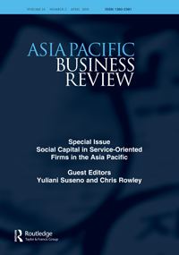 Cover image for Asia Pacific Business Review, Volume 24, Issue 2, 2018