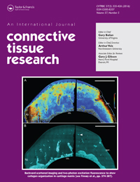 Cover image for Connective Tissue Research, Volume 57, Issue 5, 2016